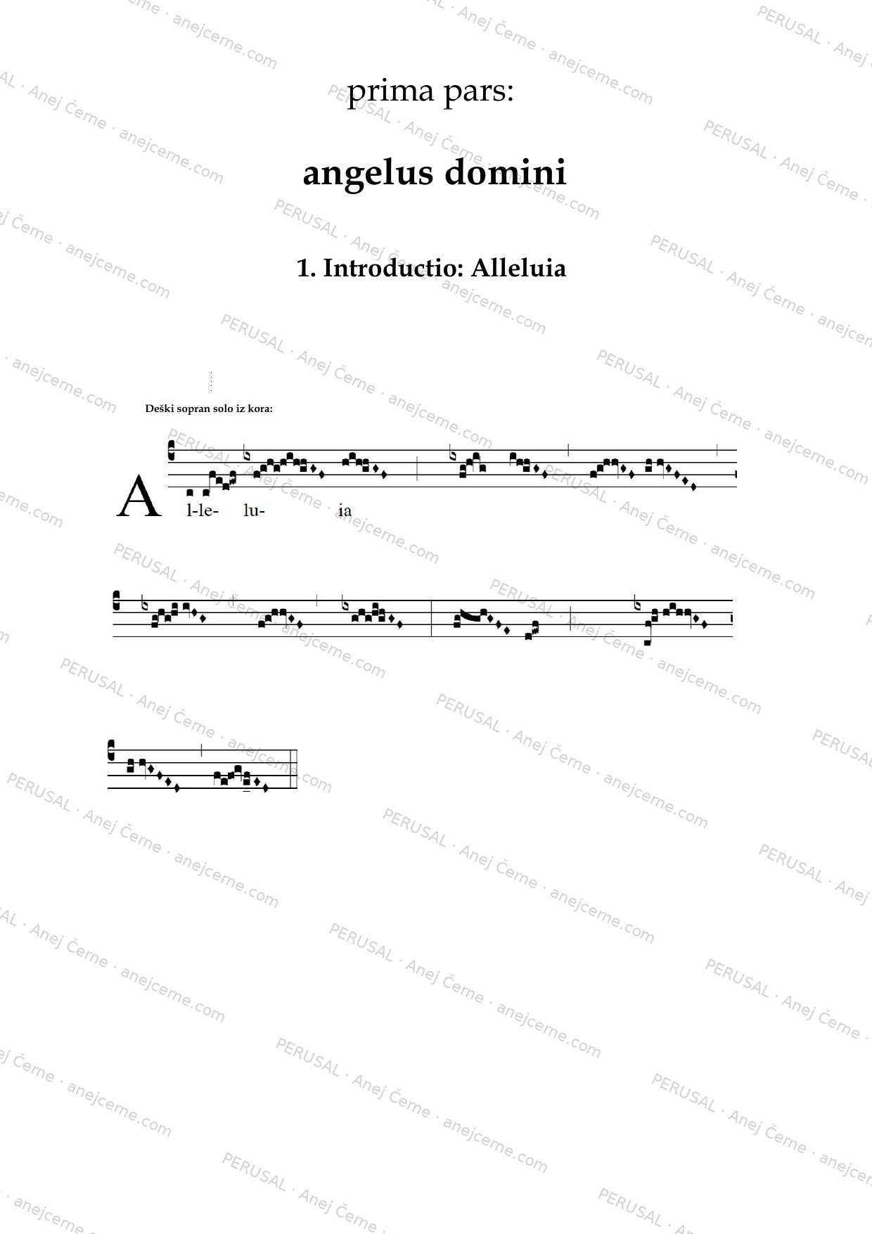 Circum tempus — score preview, page 2