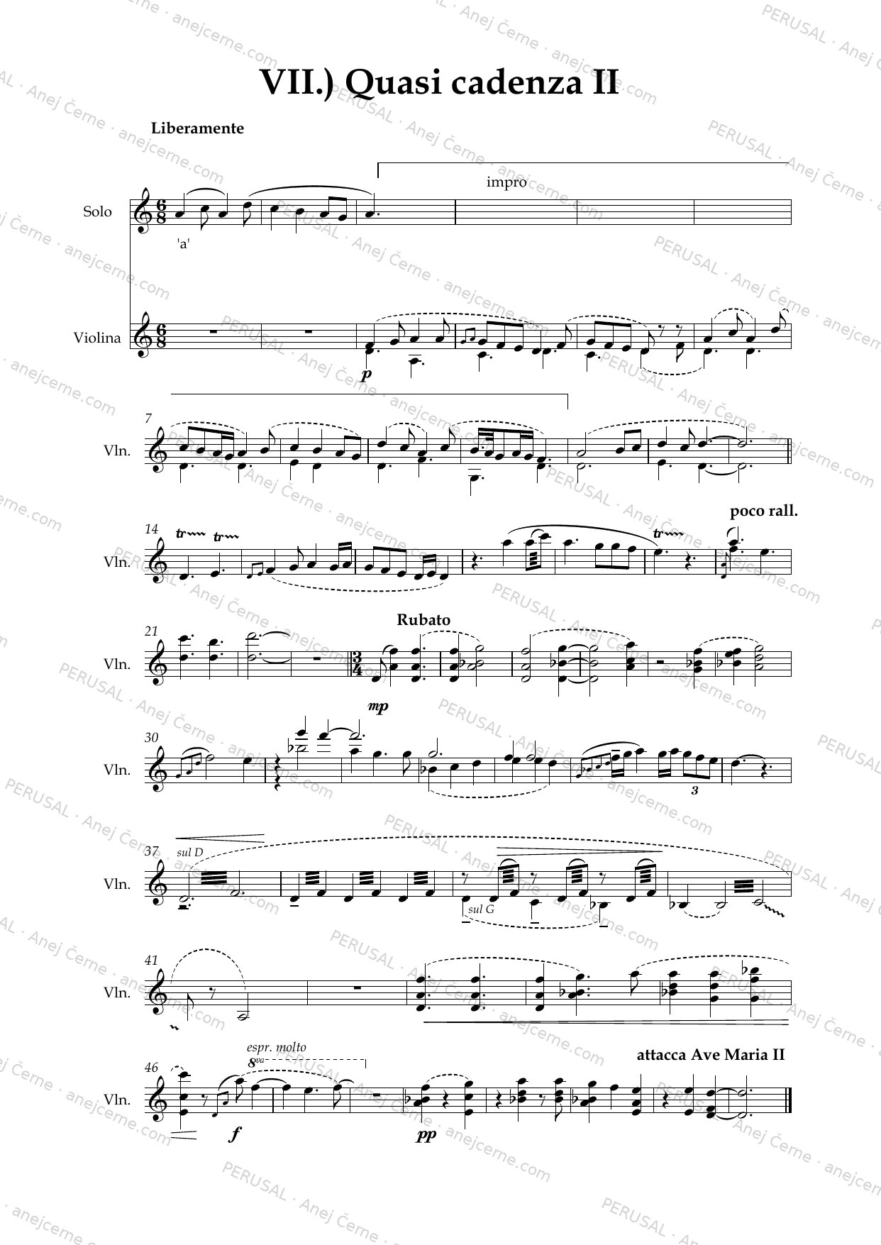 Circum tempus — score preview, page 5