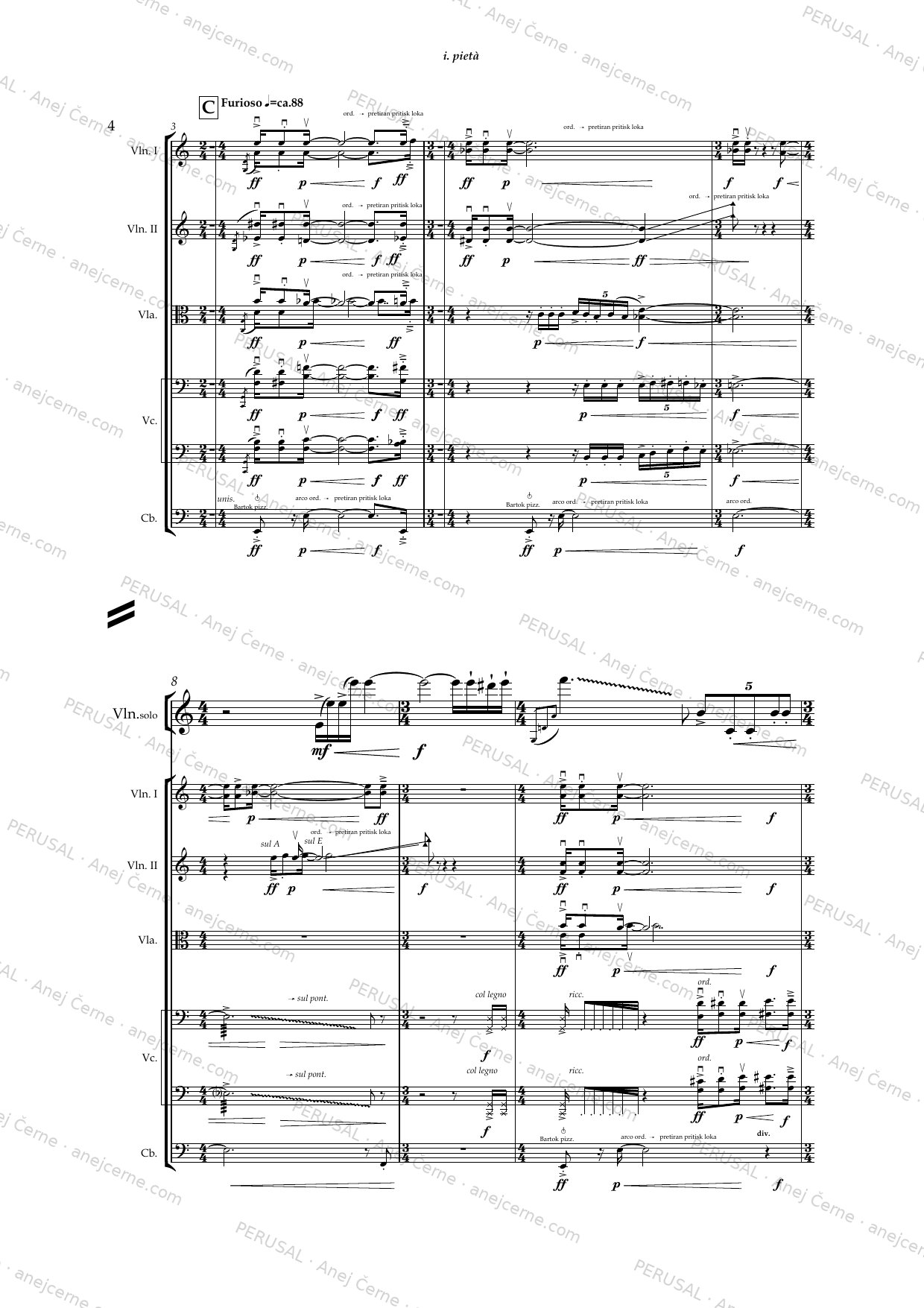 Circum tempus — score preview, page 19