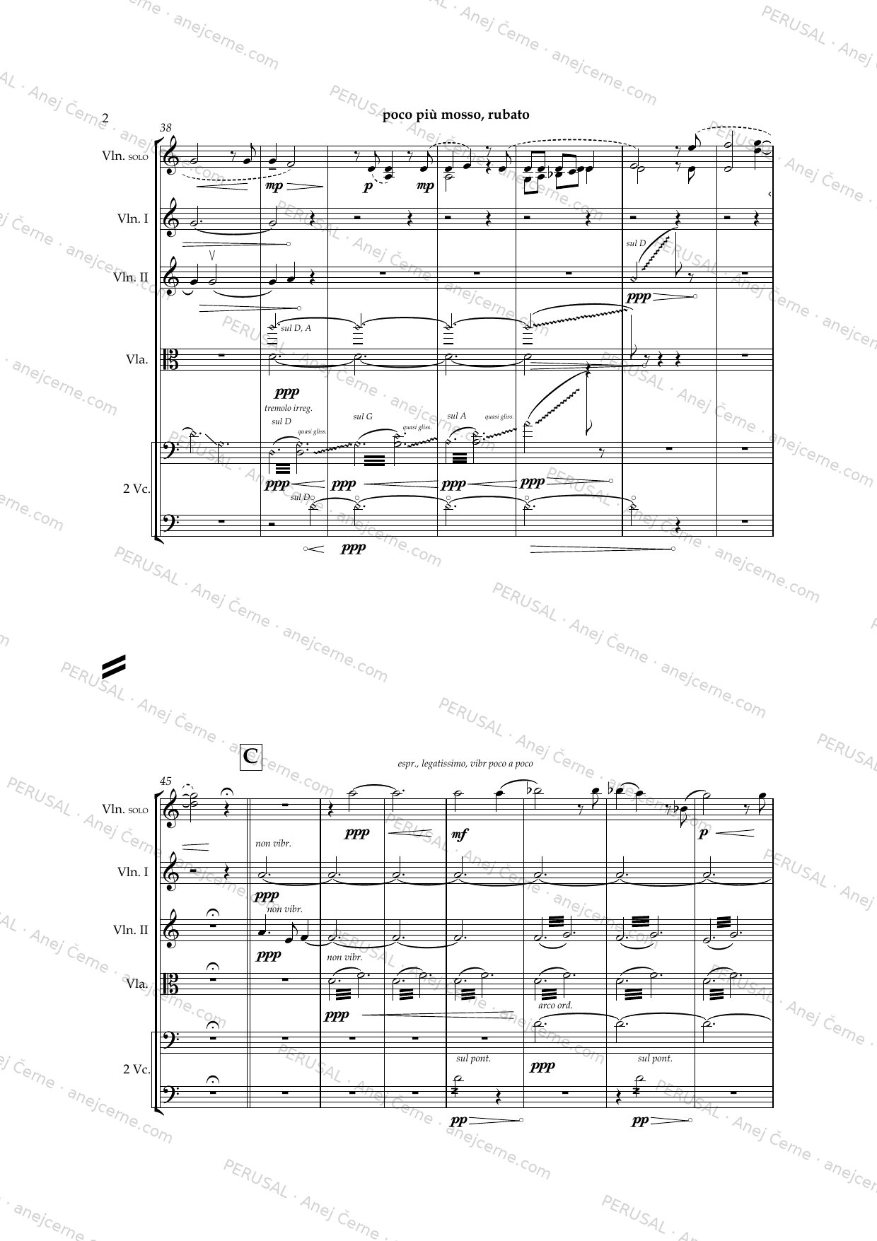 Circum tempus — score preview, page 22