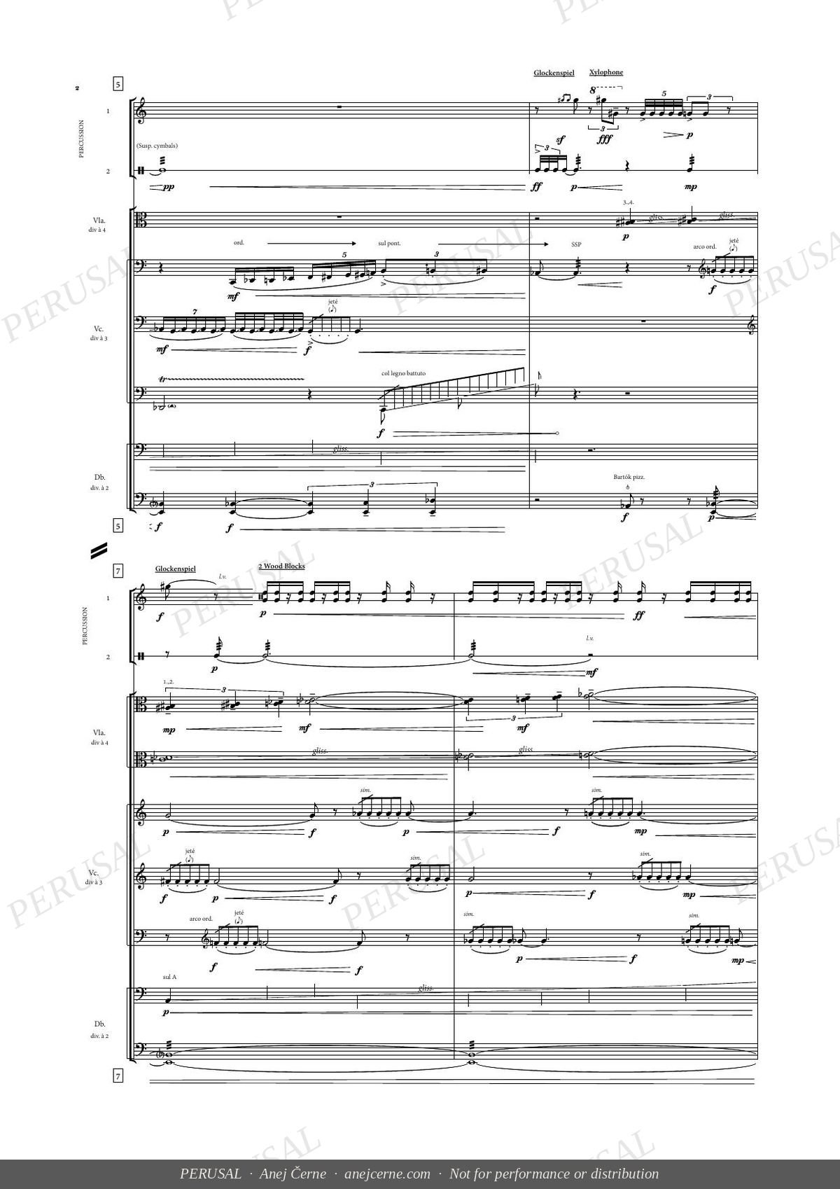 Illusions of Conflicts — score preview, page 2