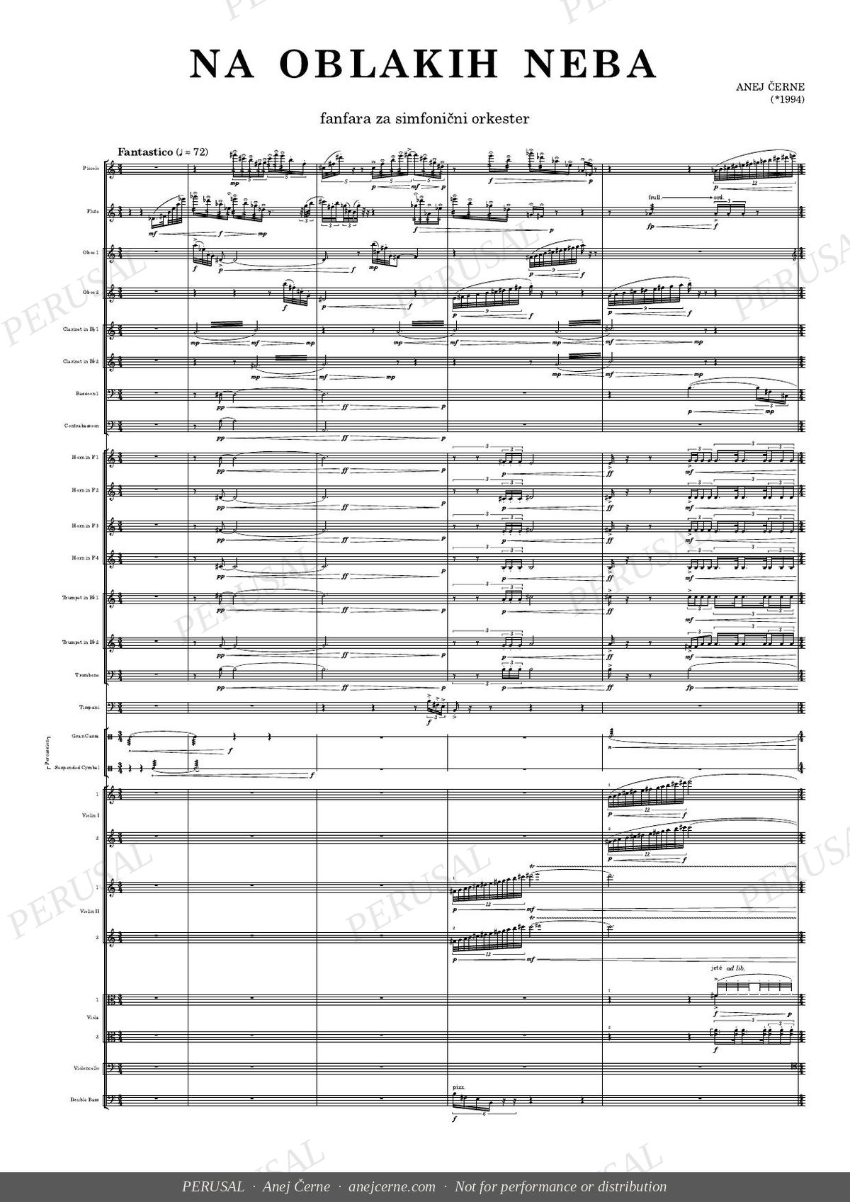 Na oblakih neba — page 1